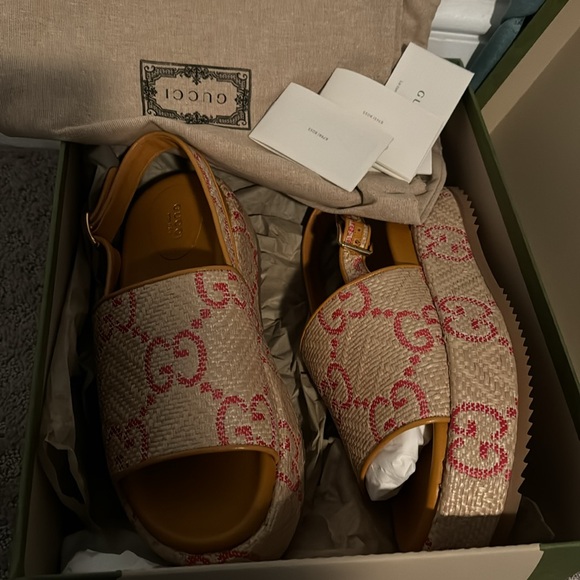 Gucci platform sandals - Picture 5 of 6